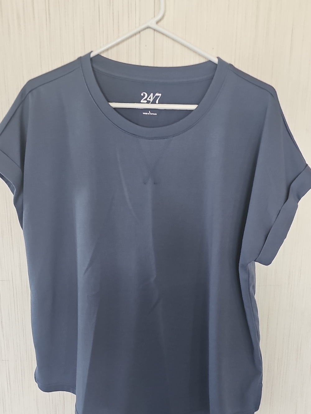 47 Women's Short Sleeve Tee in Slate Blue
